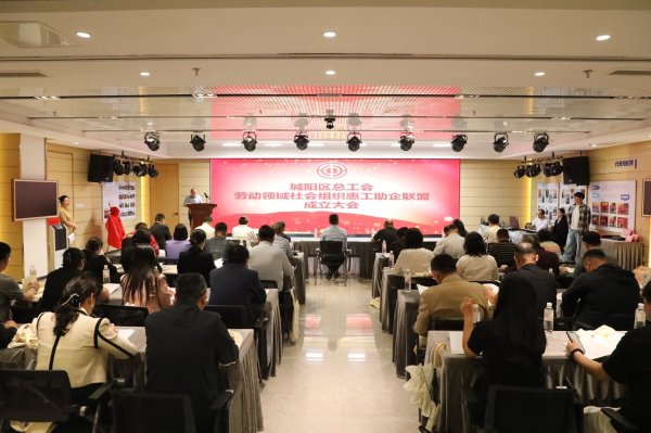 名鼎配资 山东省青岛市城阳区总工会劳动领域社会组织惠工助企联盟正式成立